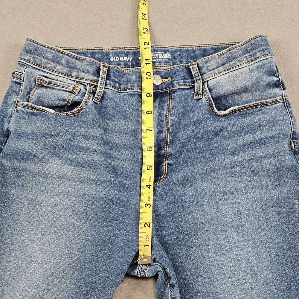 Old Navy Girls Size 18 Rockstar Super Skinny Jeggings High Rise Medium‎ Wash